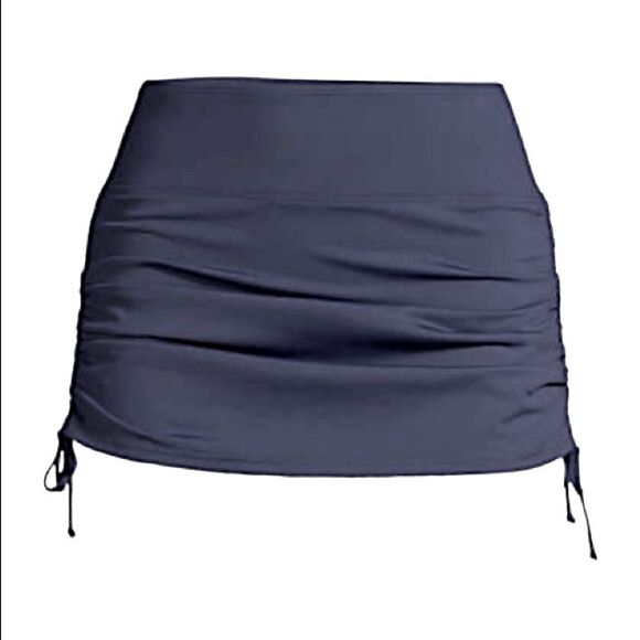 Lands' End Women's Swim Skirt - Navy - Picture 2 of 6